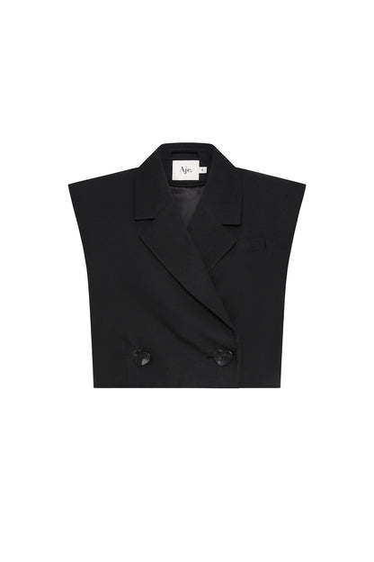 Women Flight Oversized Crop Vest | Aje
