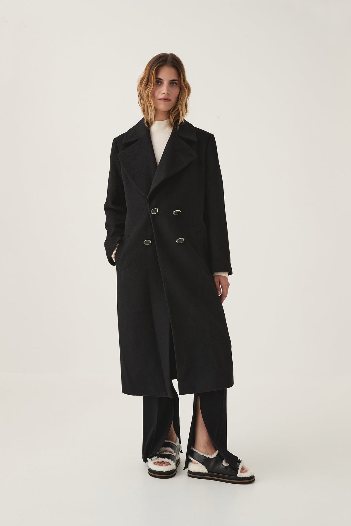 Women Carolina Wool Coat | Aje
