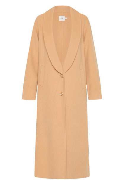 Women Modular Long Line Wool Coat | Aje
