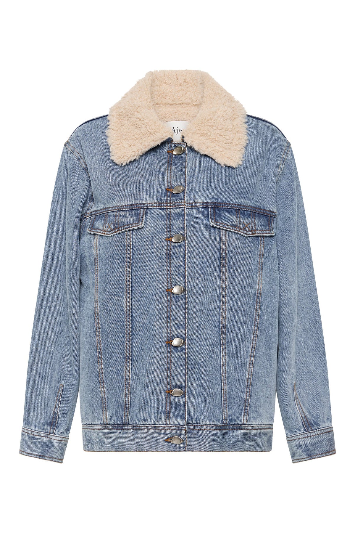 Women Outline Denim Jacket | Aje