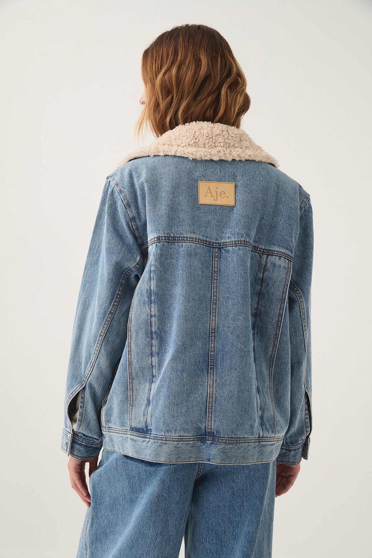 Women Outline Denim Jacket | Aje