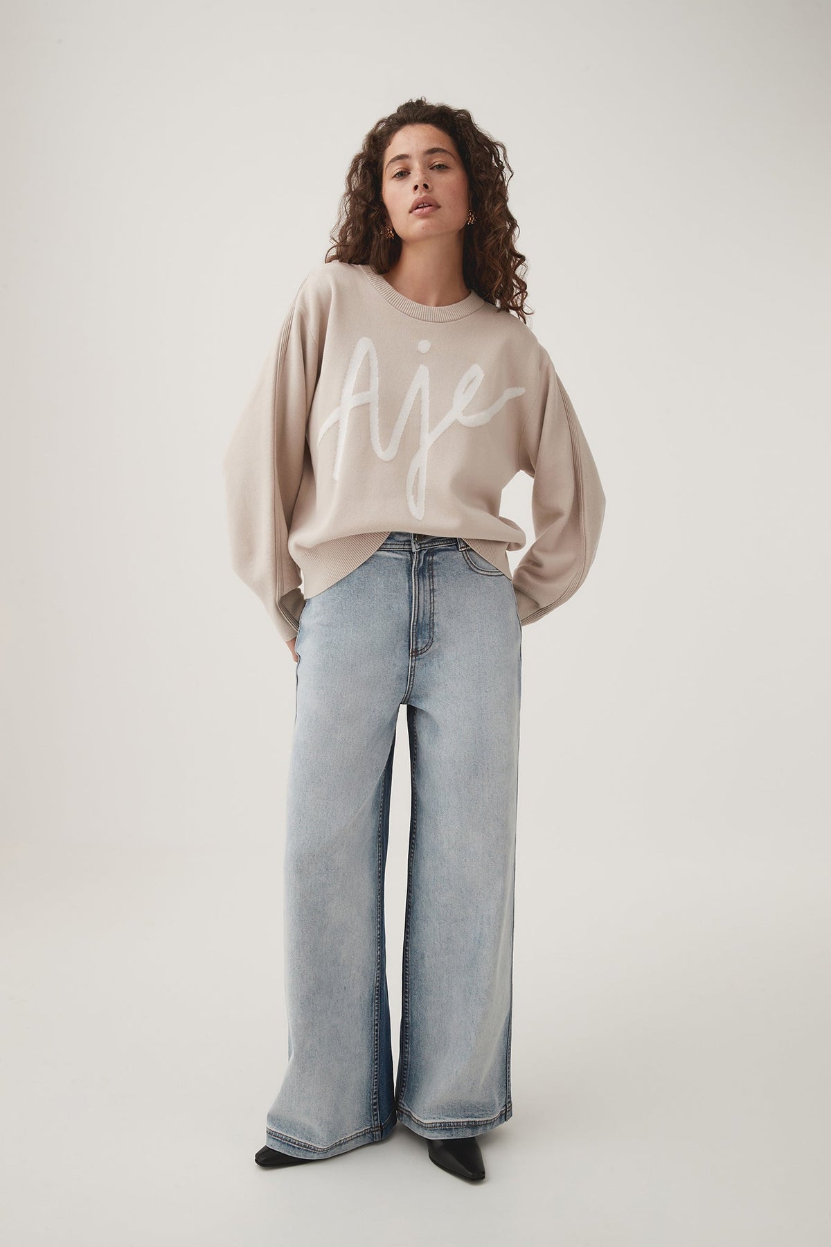Women Equation Knit Crew Jumper | Aje