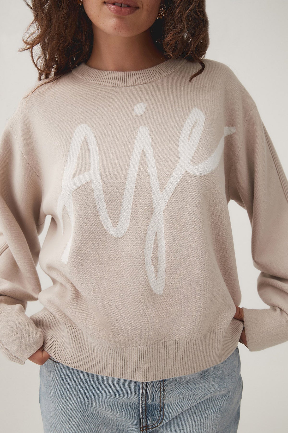 Women Equation Knit Crew Jumper | Aje
