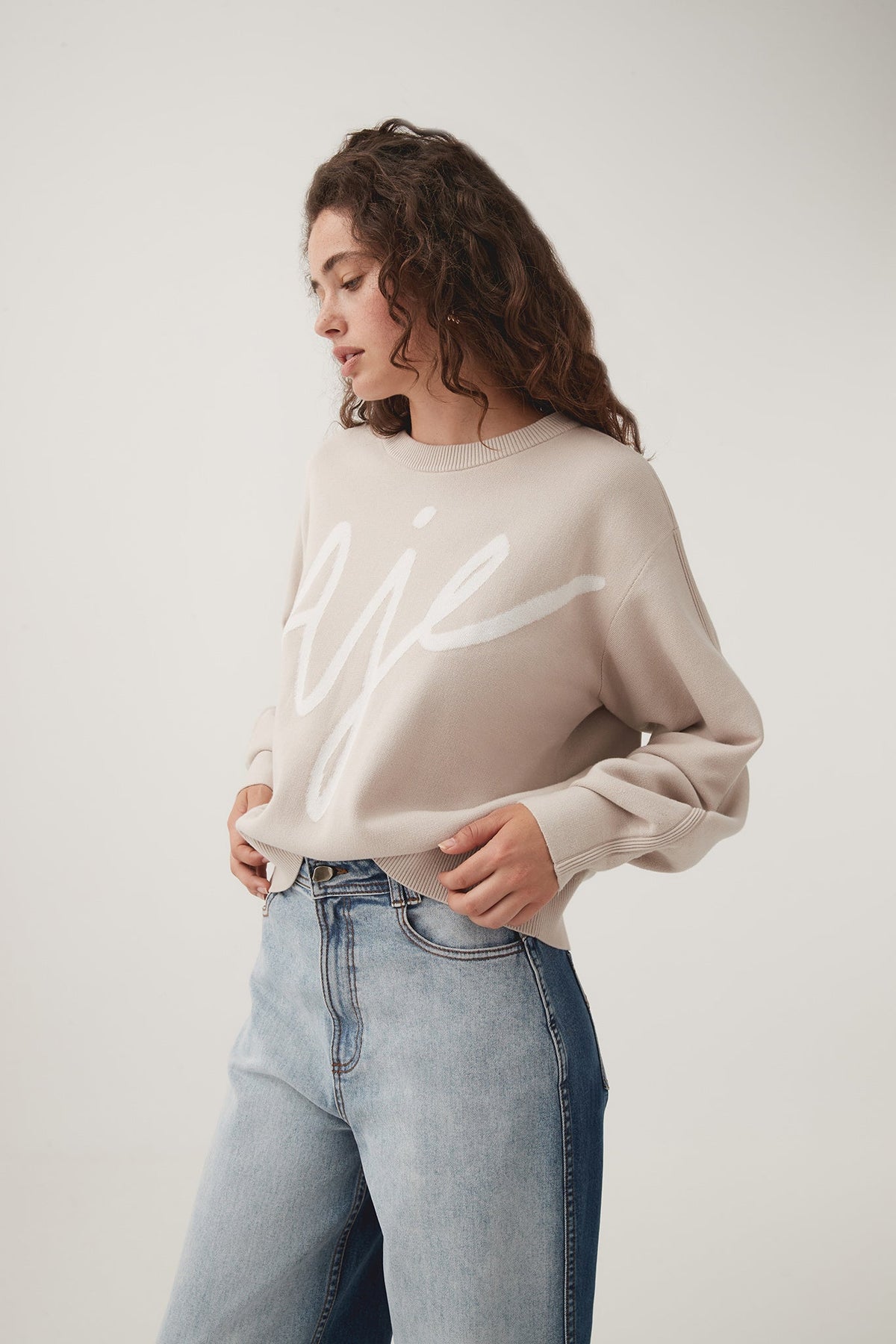 Women Equation Knit Crew Jumper | Aje