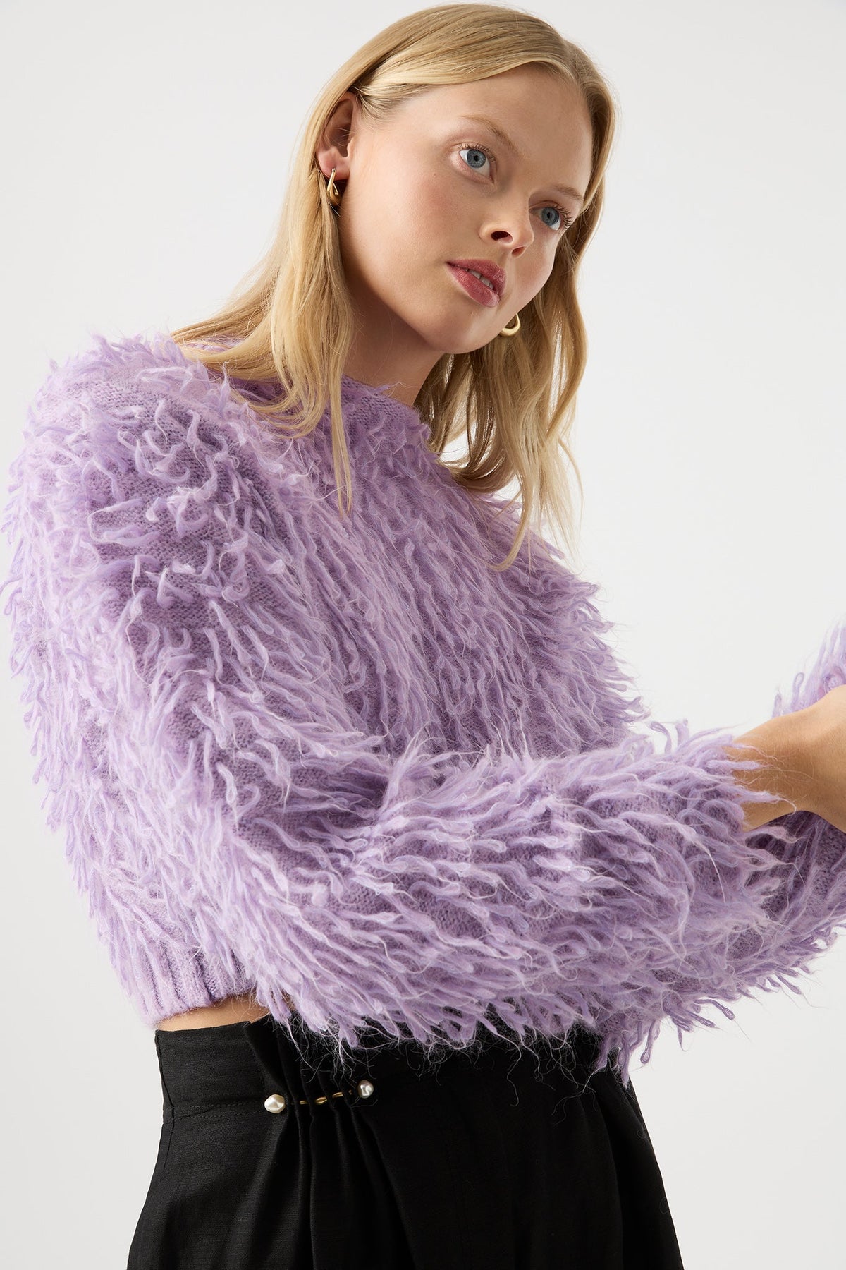 Women Luna Funnel Neck Knit | Aje