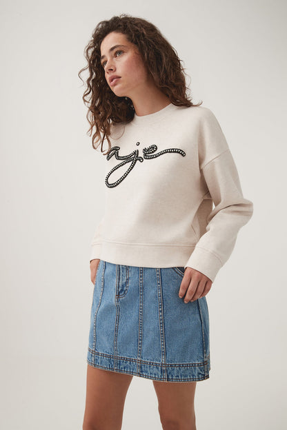 Women Mythology Pearl Logo Sweater | Aje