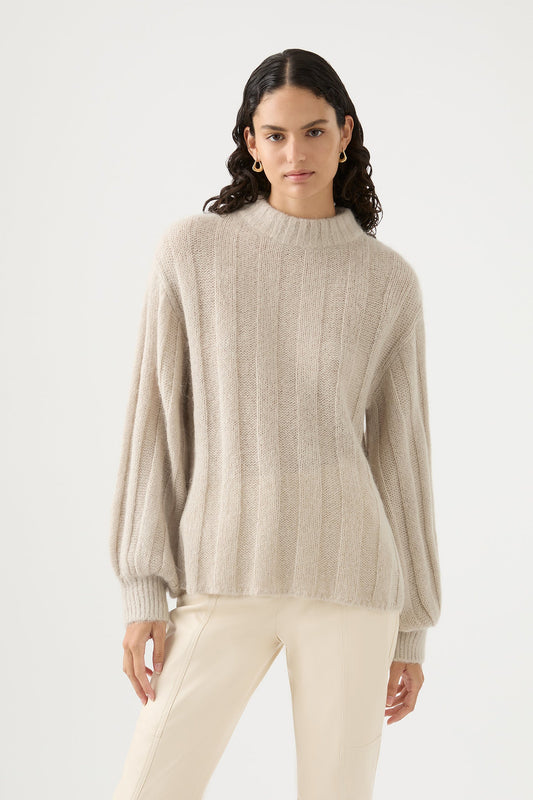 Women Banksia Wide Rib Jumper | Aje