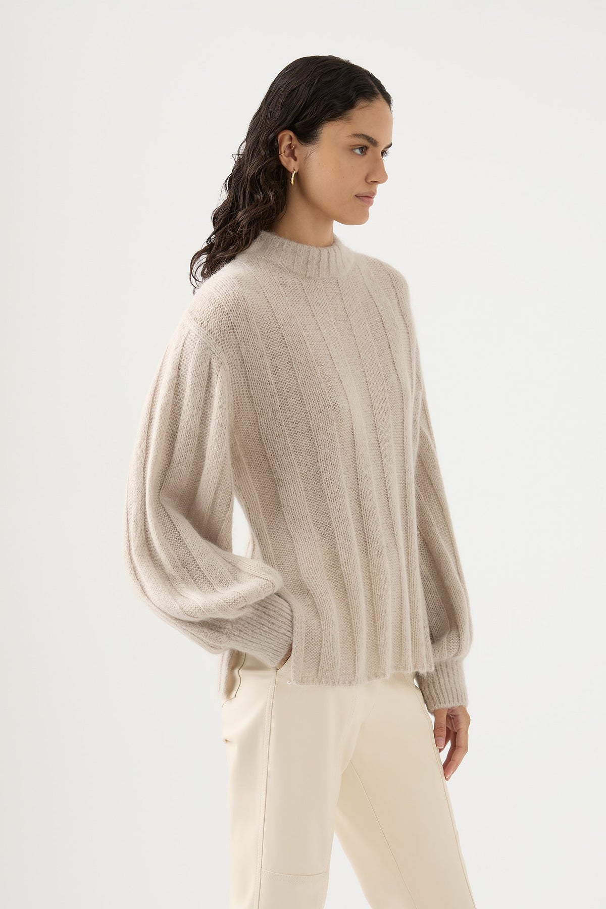 Women Banksia Wide Rib Jumper | Aje