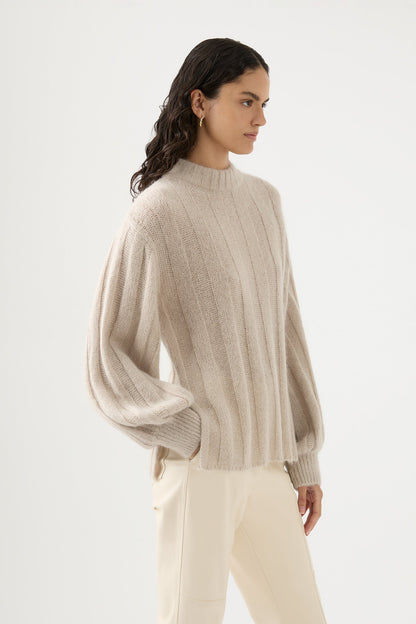 Women Banksia Wide Rib Jumper | Aje