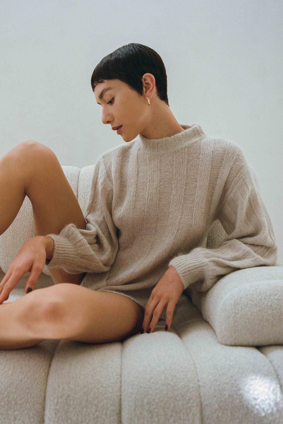 Women Banksia Wide Rib Jumper | Aje
