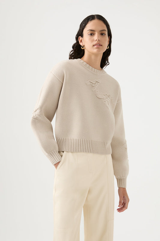 Women Superlative Logo Jumper | Aje