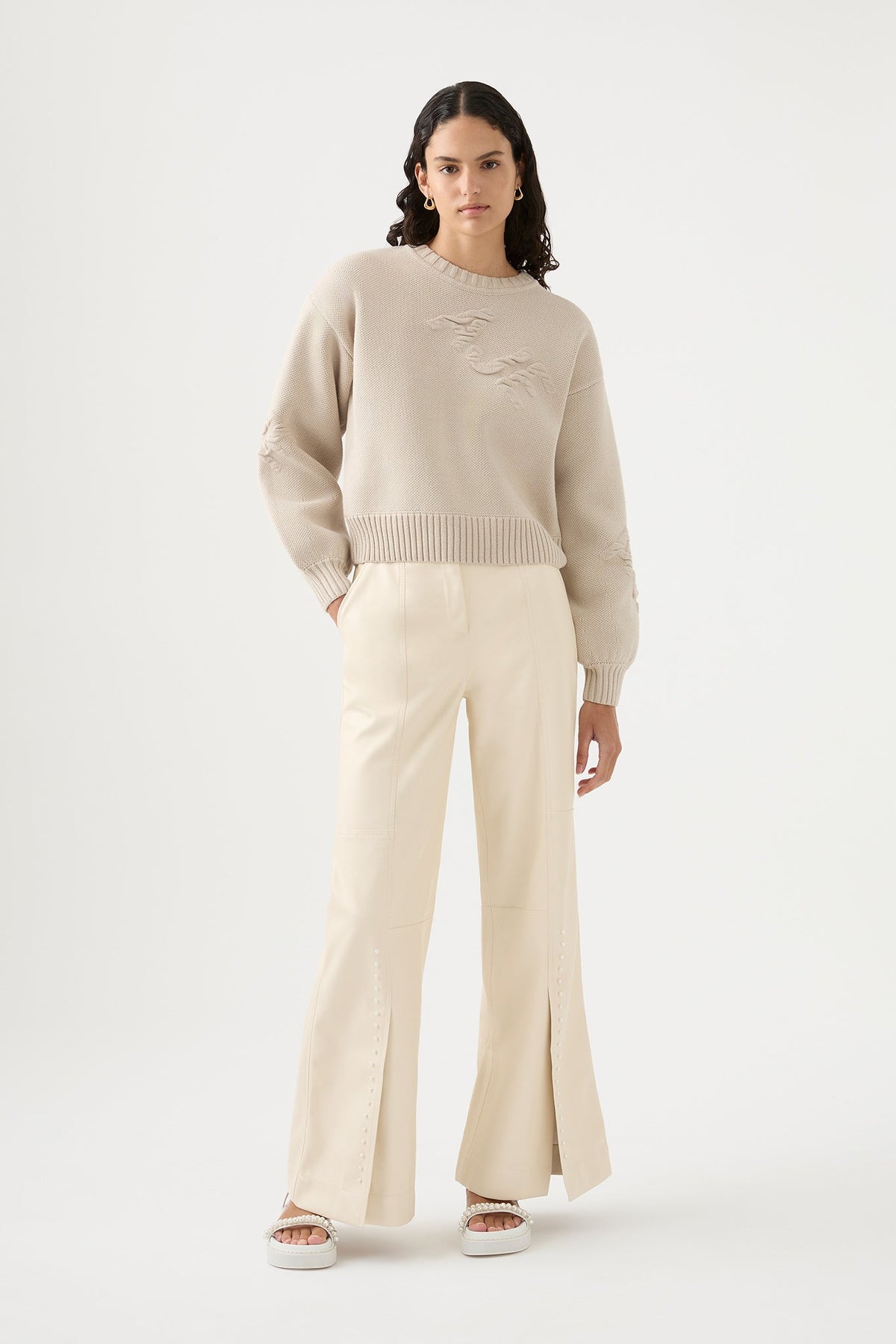 Women Superlative Logo Jumper | Aje