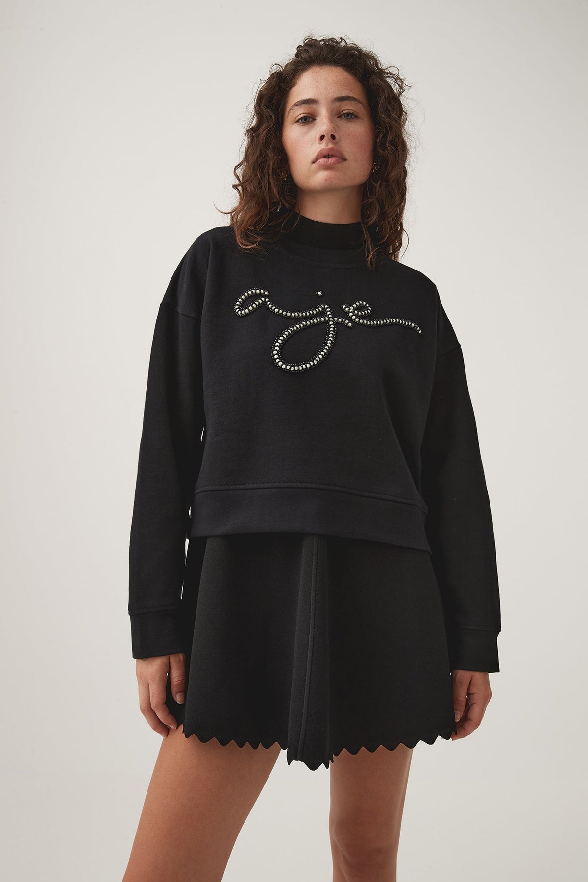 Women Mythology Pearl Logo Sweater | Aje