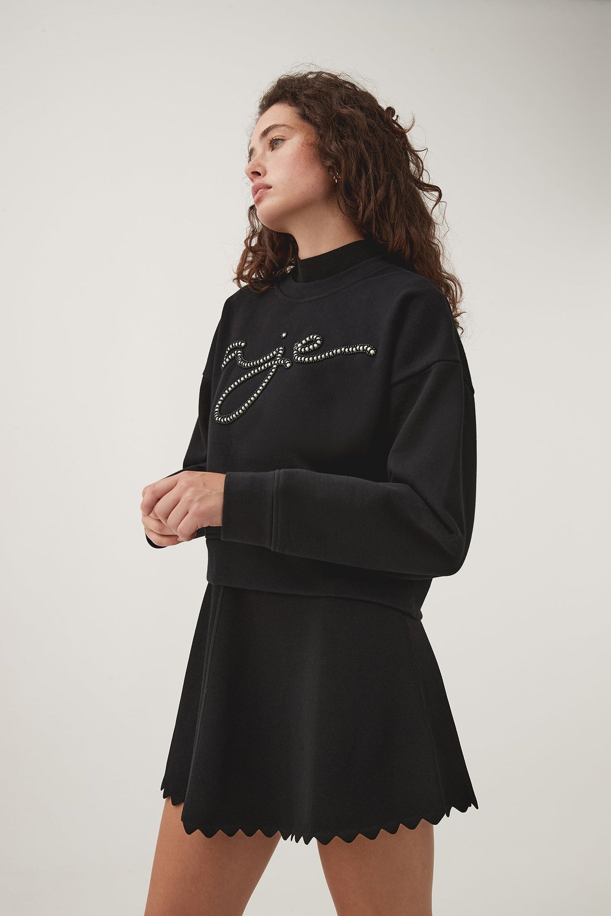 Women Mythology Pearl Logo Sweater | Aje