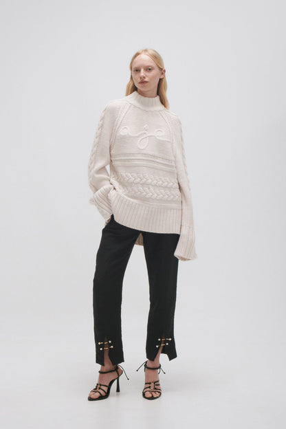 Women Wavy Cable Jumper | Aje