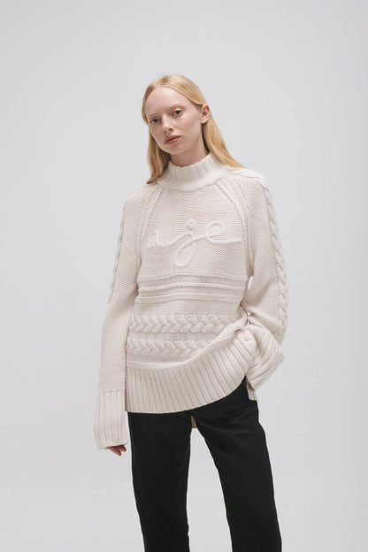 Women Wavy Cable Jumper | Aje