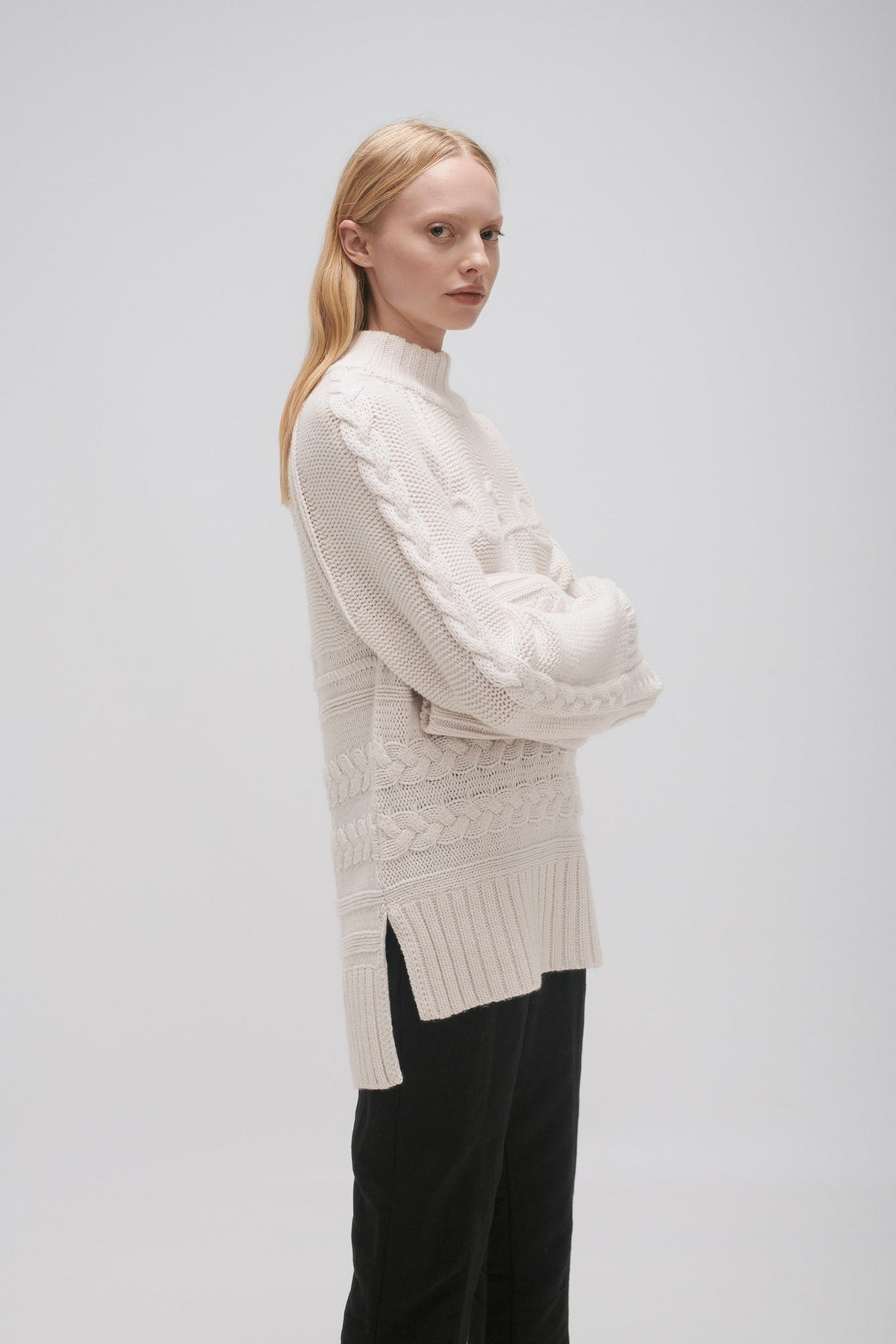 Women Wavy Cable Jumper | Aje