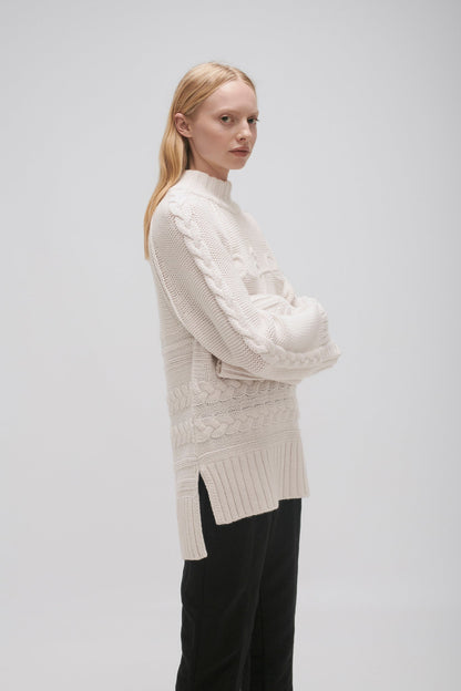 Women Wavy Cable Jumper | Aje