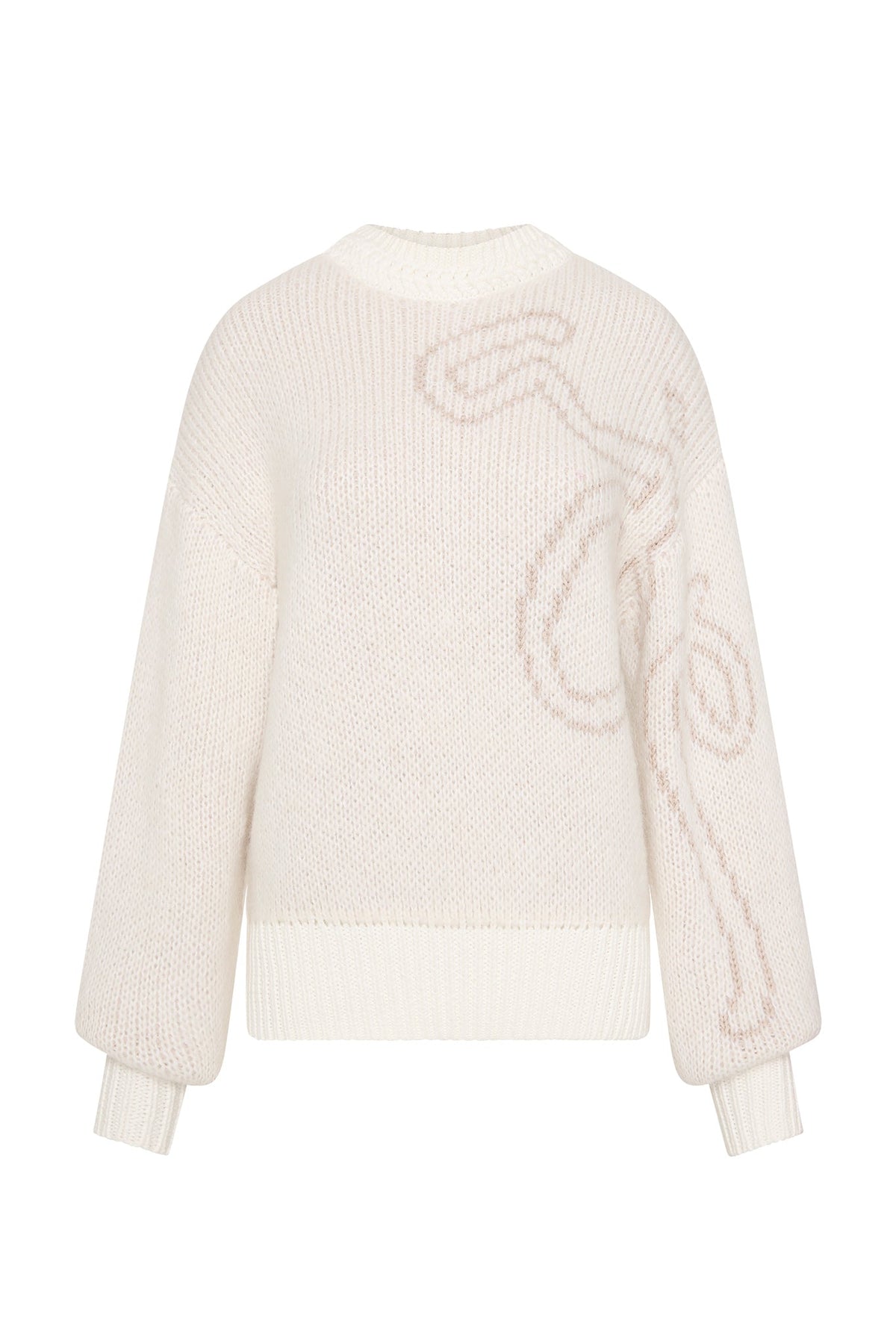 Women Nora Logo Jacquard Jumper | Aje