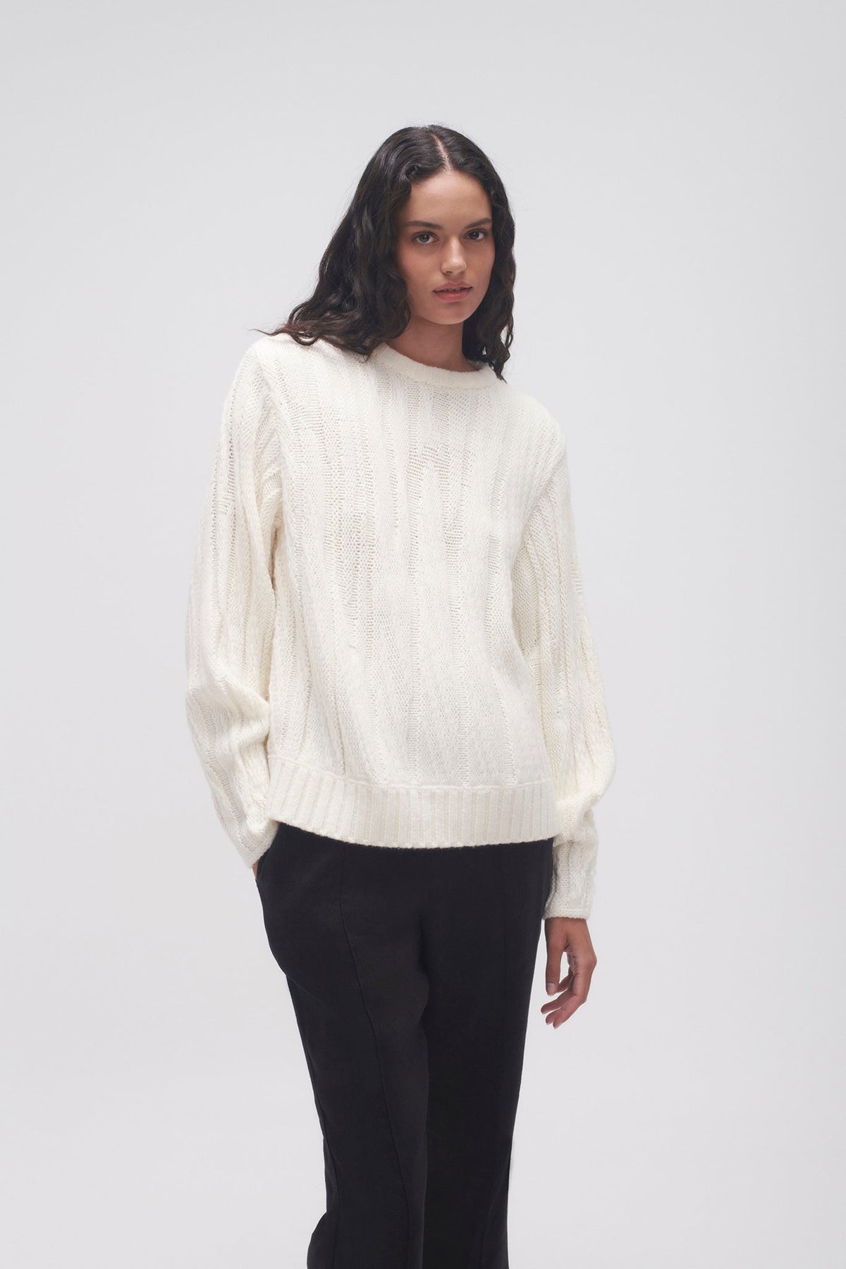 Women Snowy Knit Jumper | Aje
