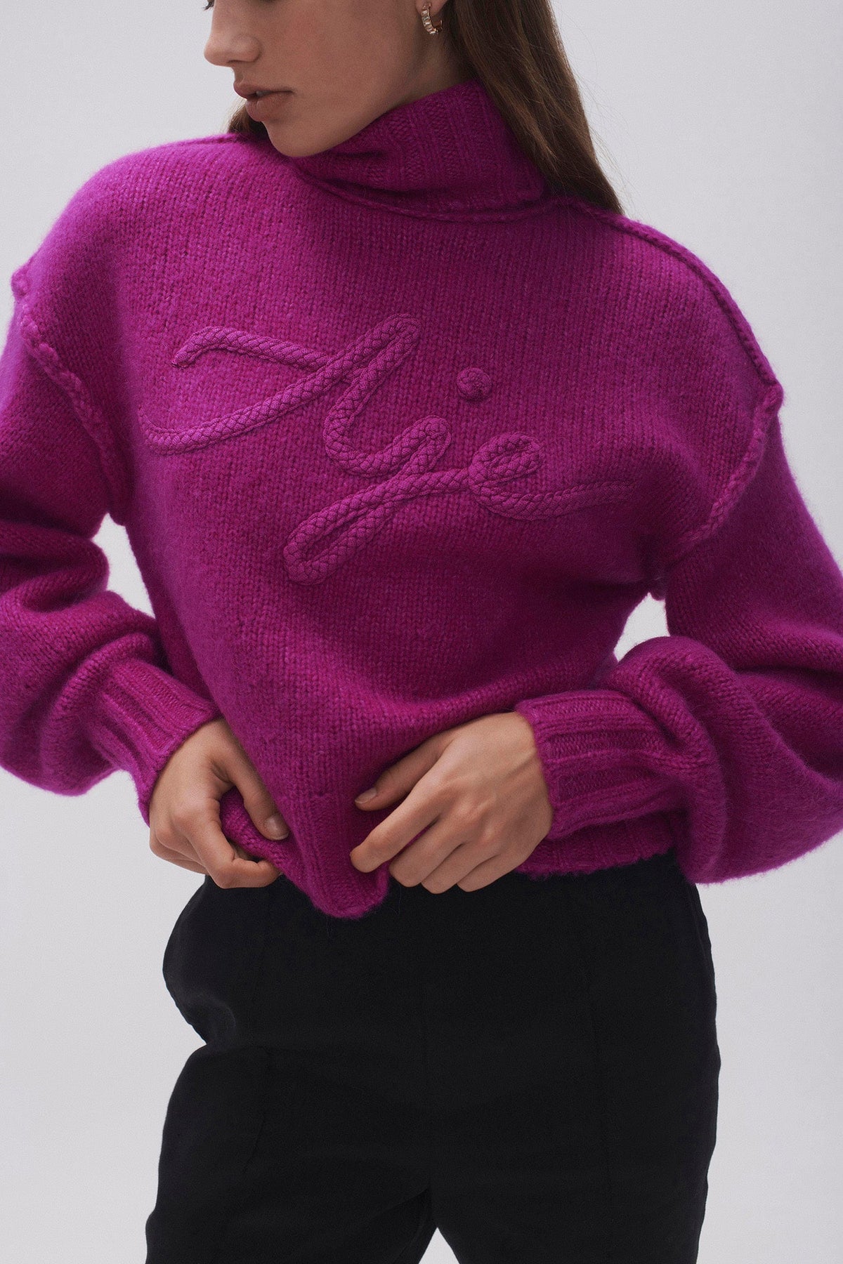 Women Evita Balloon Sleeve Jumper | Aje