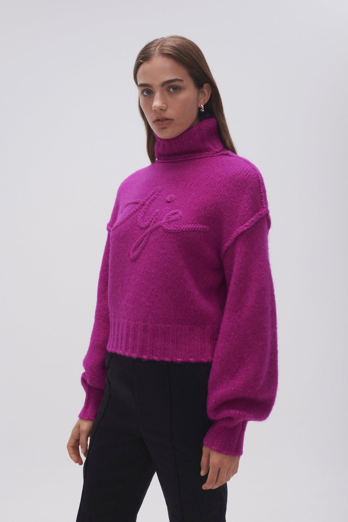 Women Evita Balloon Sleeve Jumper | Aje