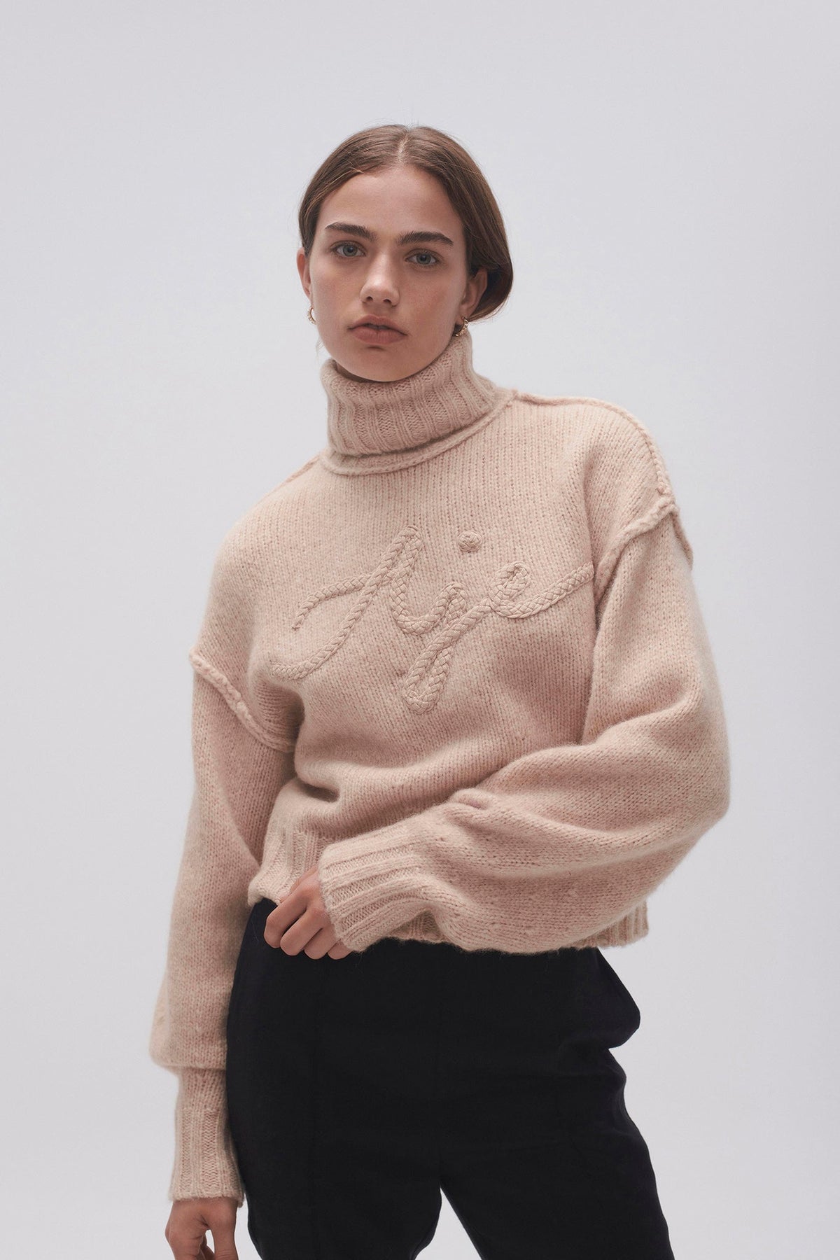 Women Evita Balloon Sleeve Jumper | Aje