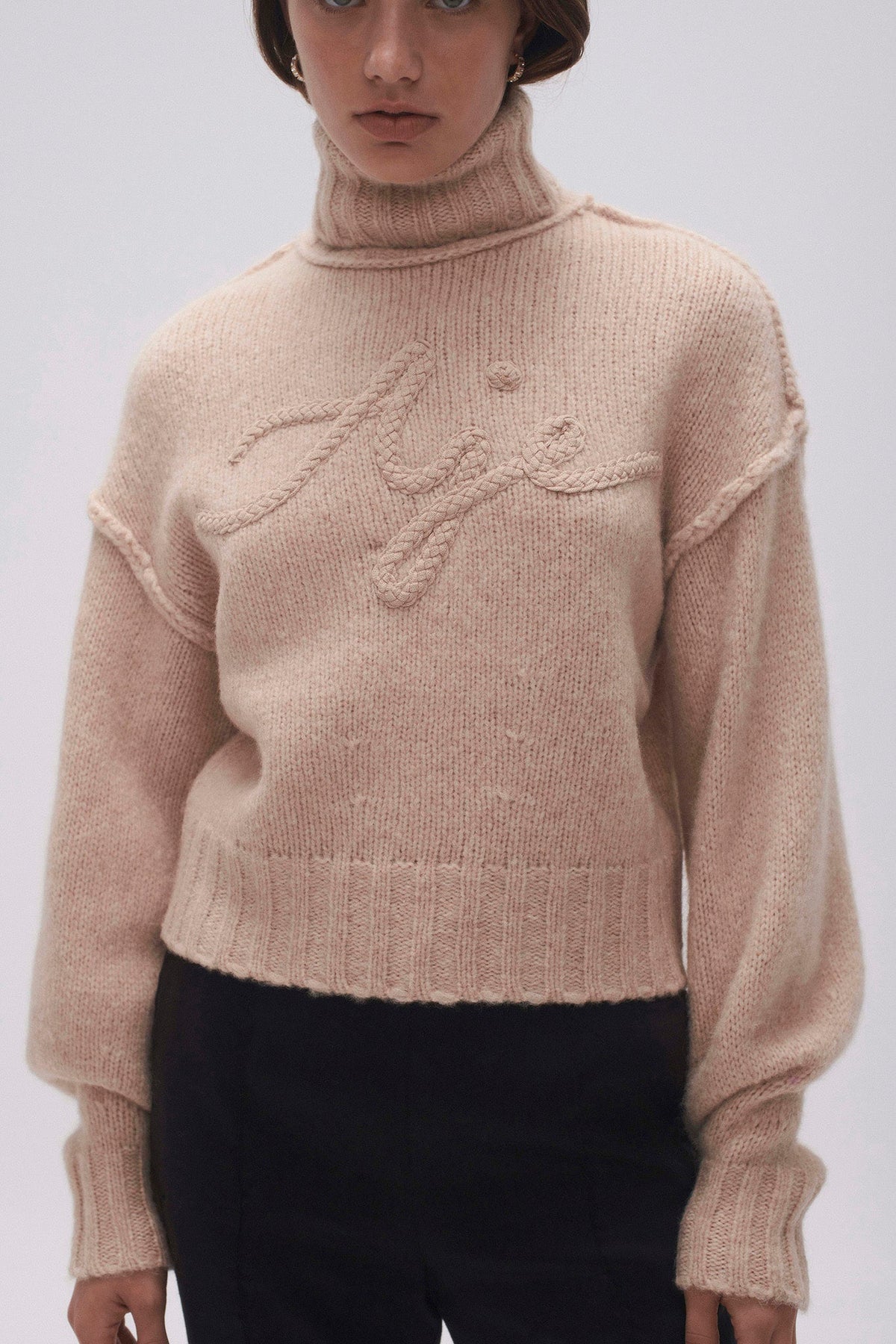 Women Evita Balloon Sleeve Jumper | Aje