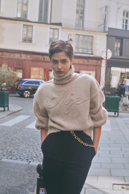 Women Evita Balloon Sleeve Jumper | Aje