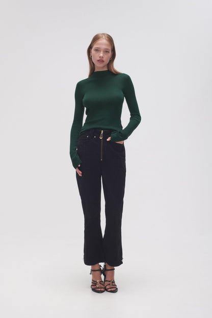 Women Alina Rib Knit Top | Aje