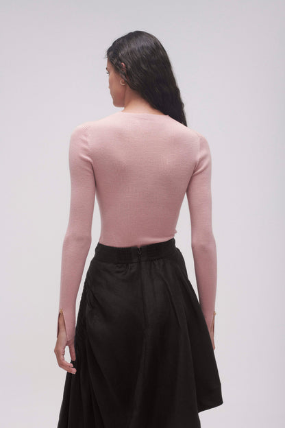 Women Alina Rib Knit Top | Aje