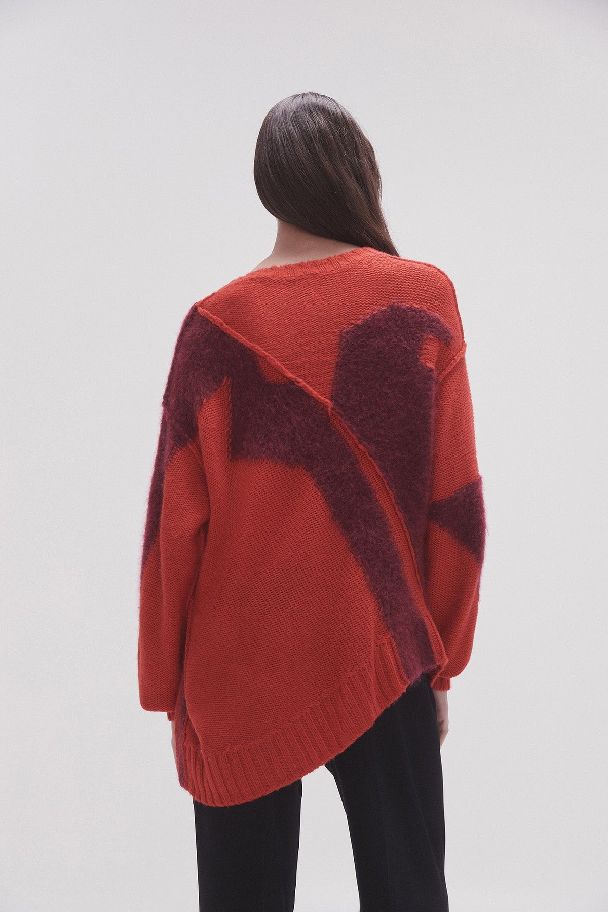 Women Addie Intarsia Knit Jumper | Aje