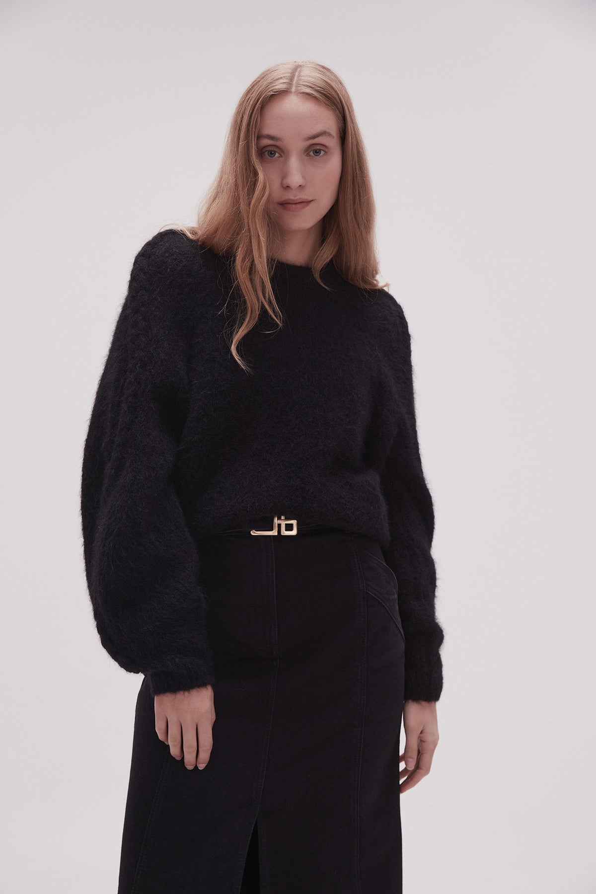 Women Mira Fluffy Jumper | Aje