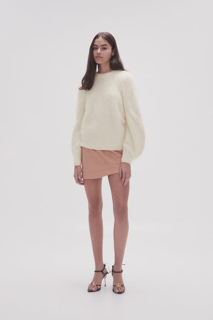 Women Mira Fluffy Jumper | Aje