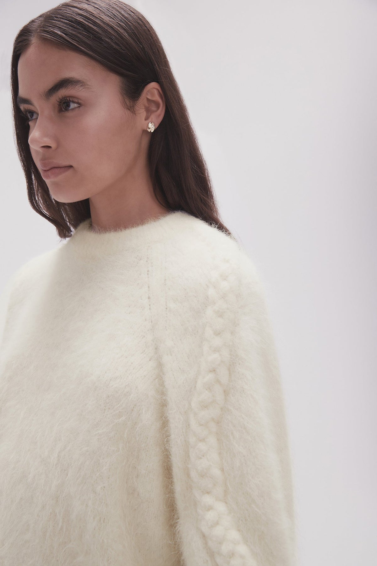 Women Mira Fluffy Jumper | Aje