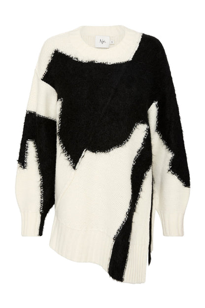 Women Addie Intarsia Knit Jumper | Aje
