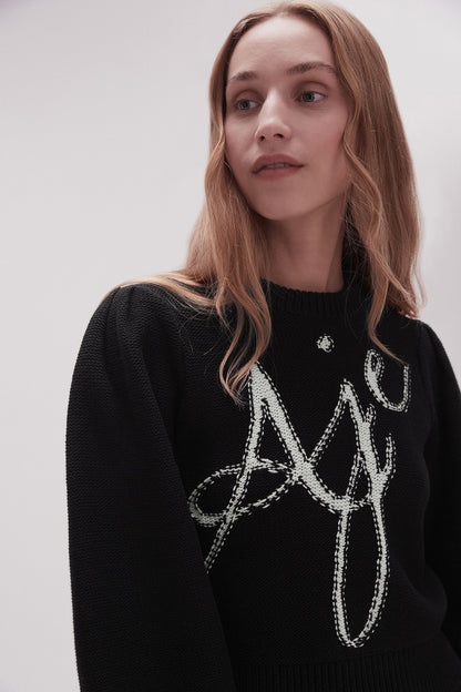 Women Betsy Logo Jumper | Aje