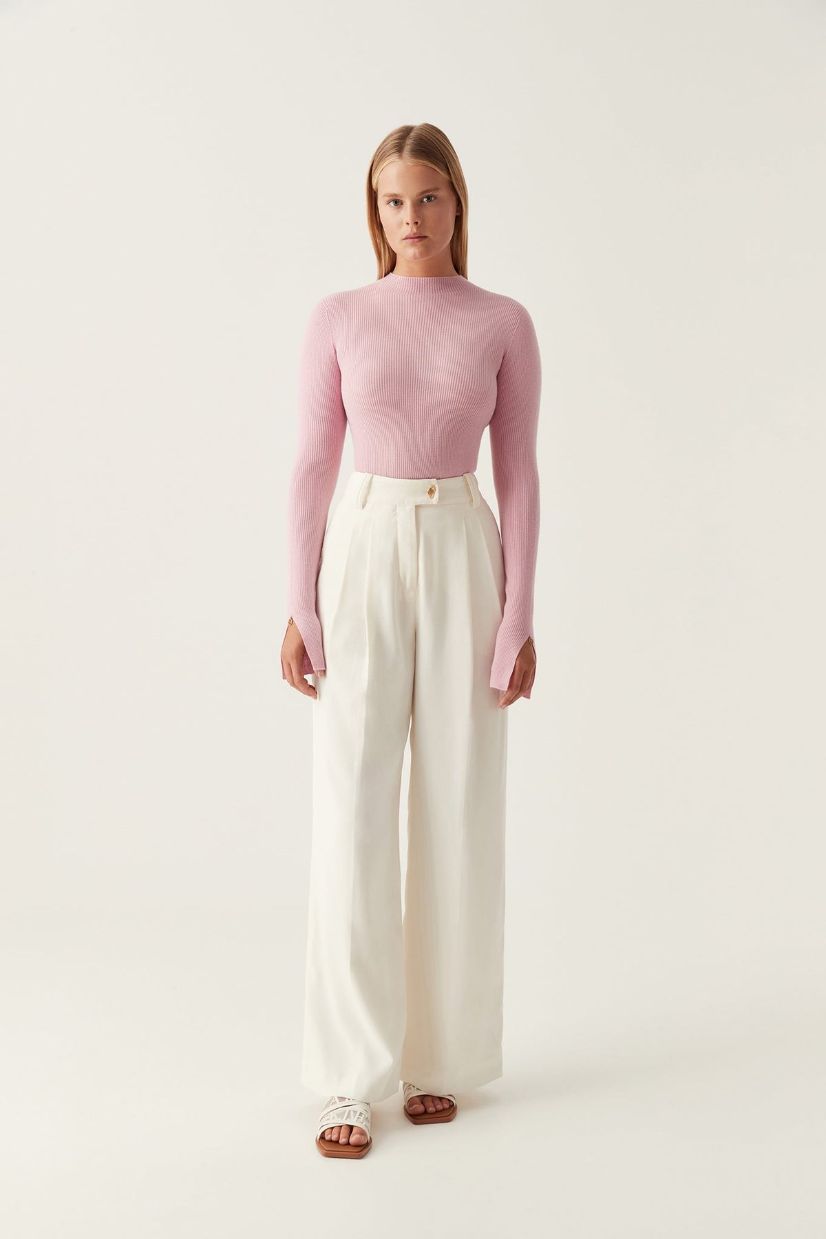 Women Carolina Rib Knit Top | Aje