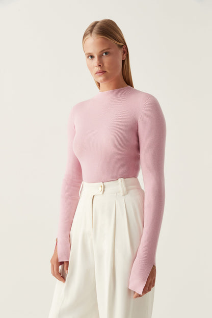 Women Carolina Rib Knit Top | Aje