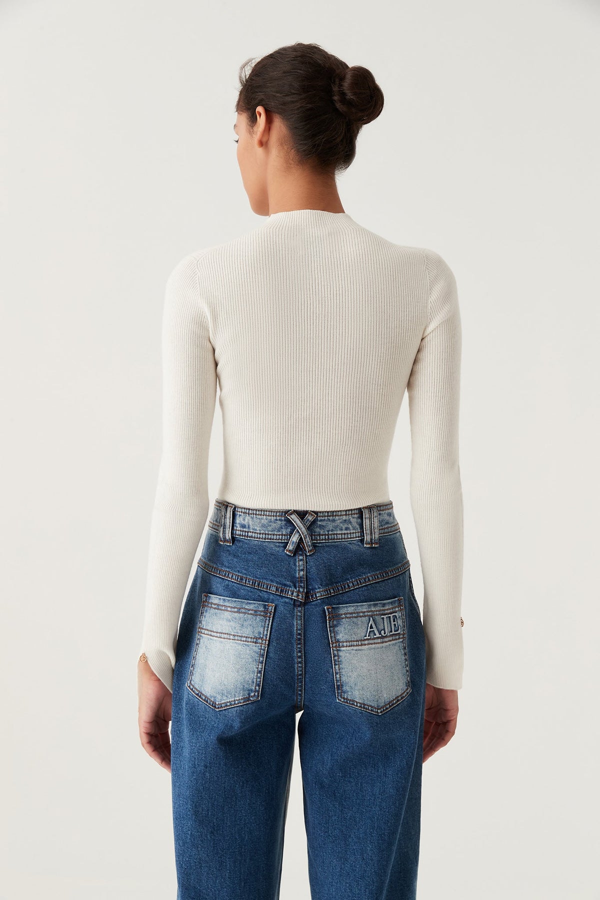 Women Carolina Rib Knit Top | Aje