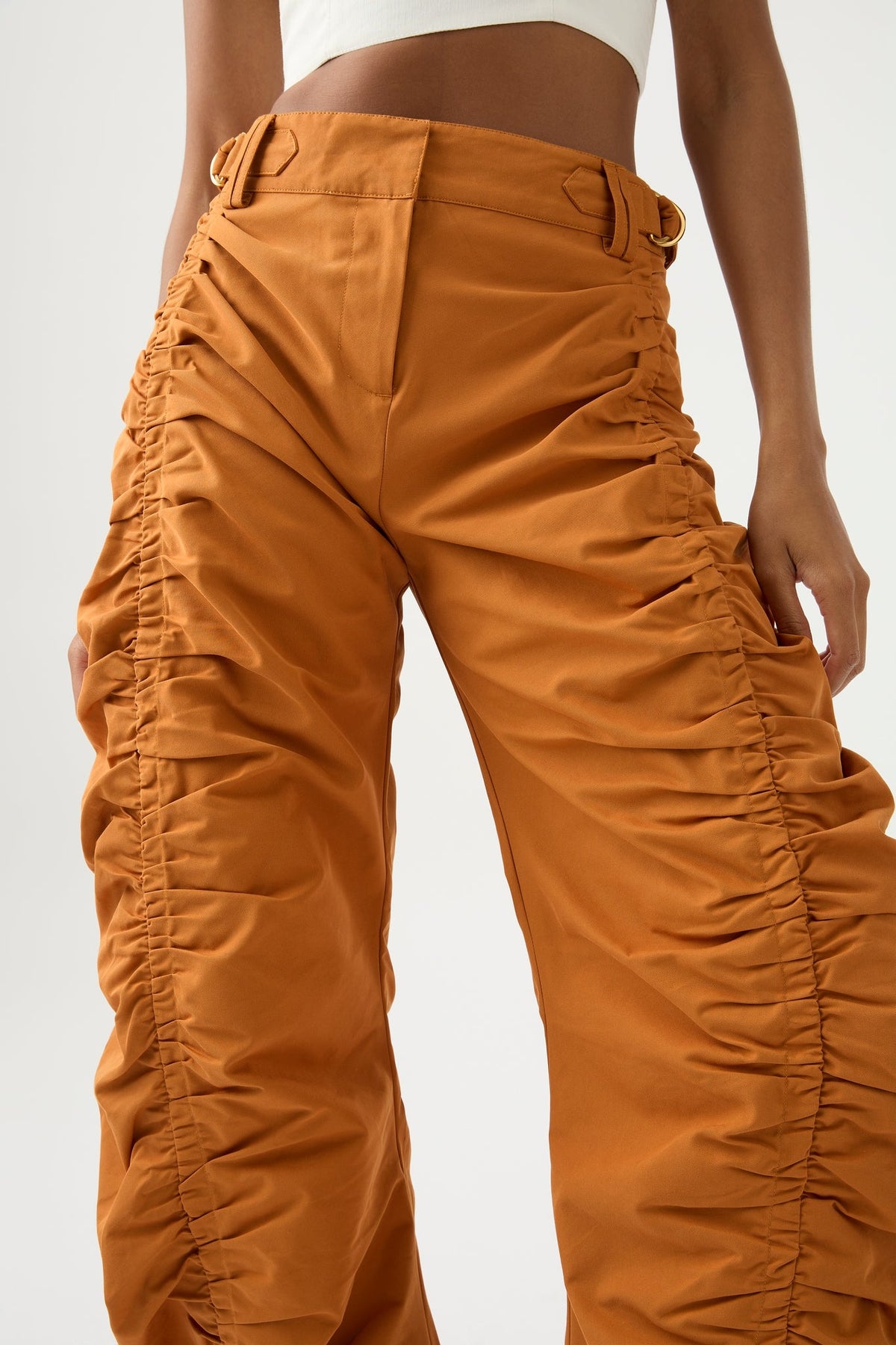 Women Kiara Ruched Drawstring Pant | Aje