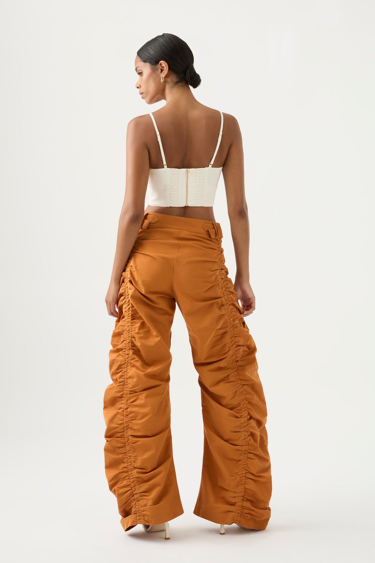 Women Kiara Ruched Drawstring Pant | Aje