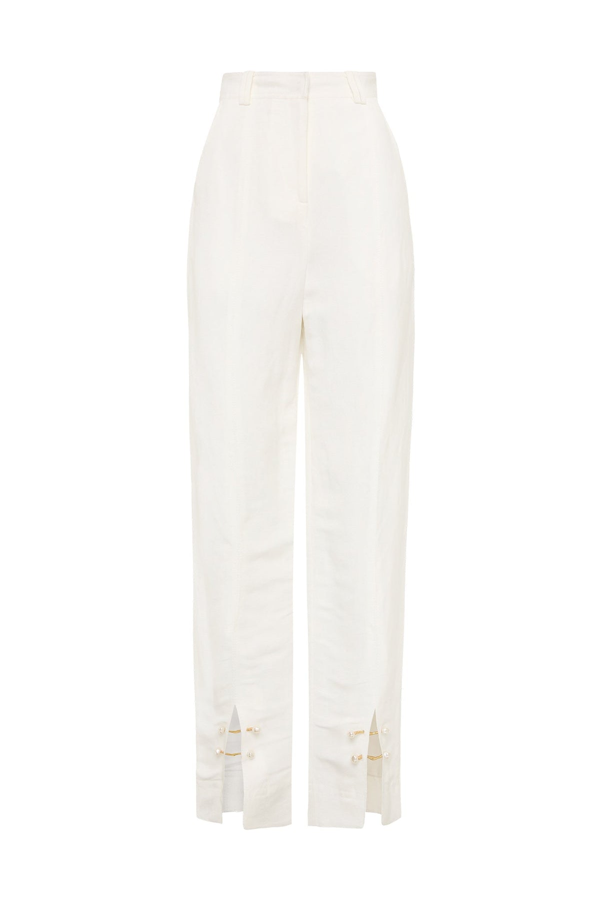 Women Zita Split Front Tapered Pant | Aje