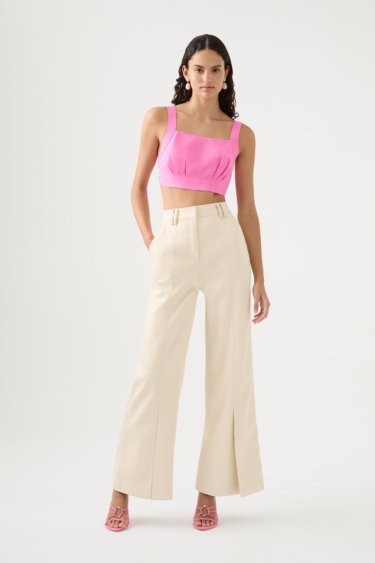 Women Phoebe Wide Leg Pant | Aje