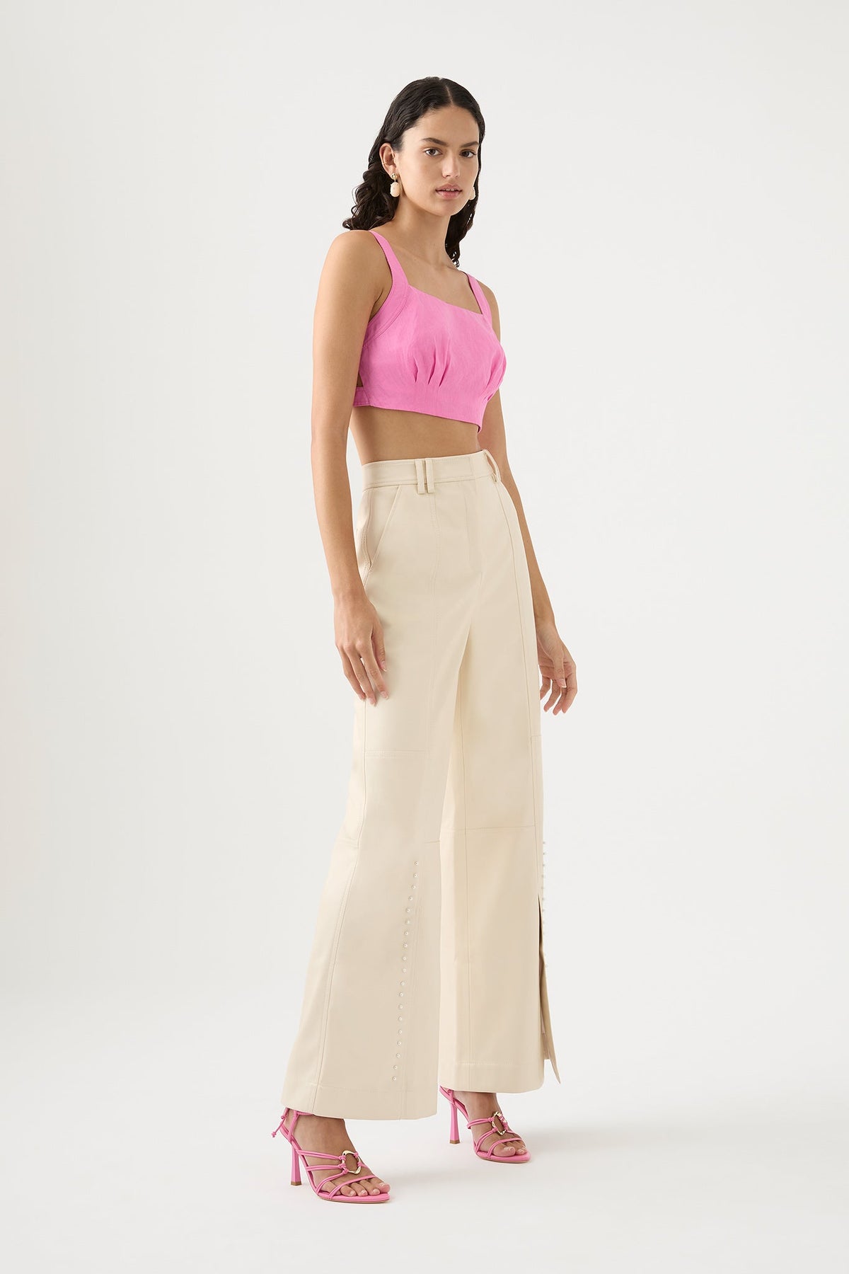 Women Phoebe Wide Leg Pant | Aje