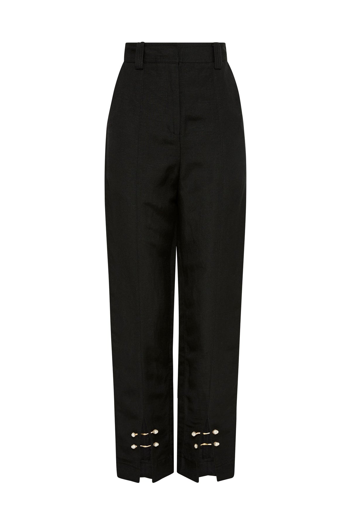 Women Zita Split Front Tapered Pant | Aje