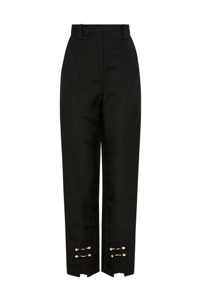 Women Zita Split Front Tapered Pant | Aje