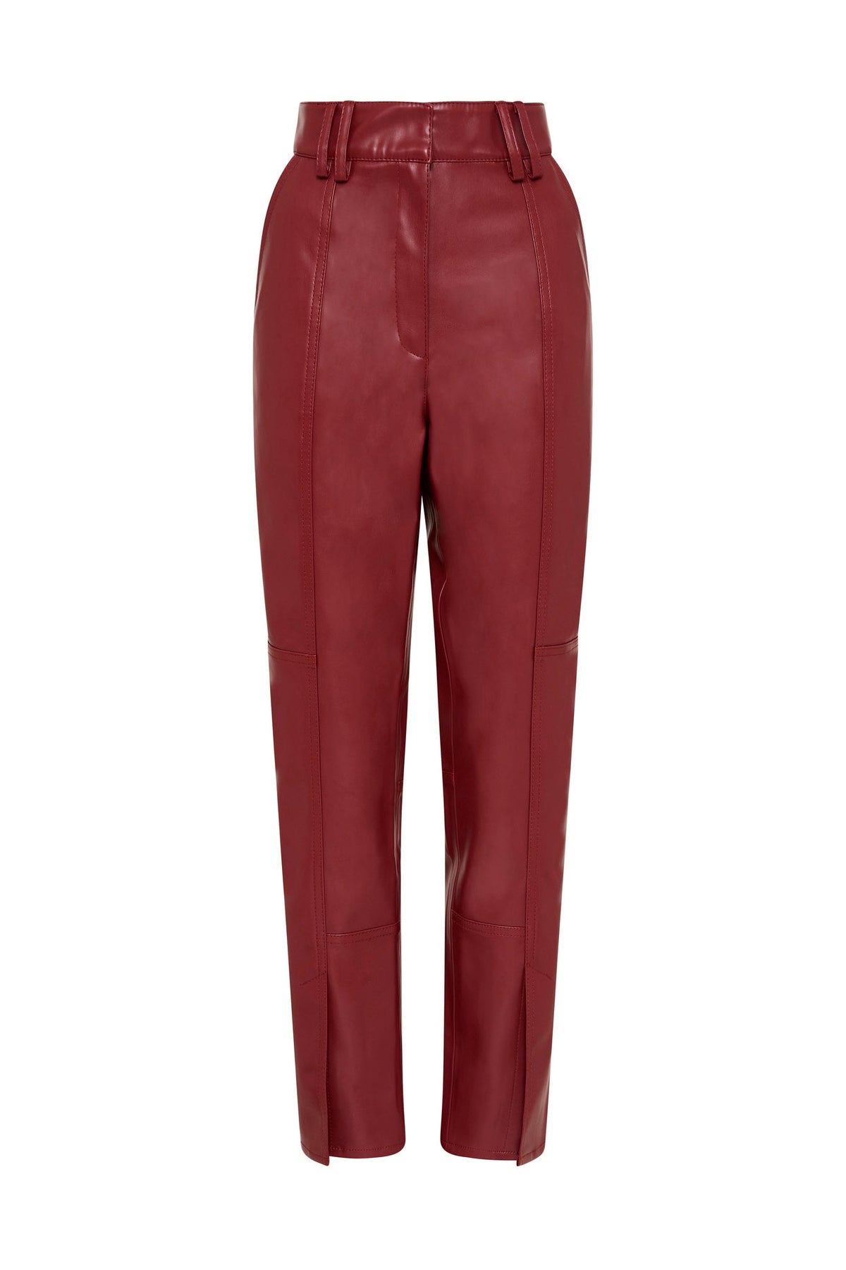 Women River Vegan Leather Pant | Aje