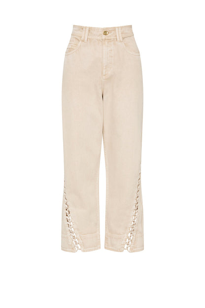 Women Effie Braided Denim Jeans | Aje