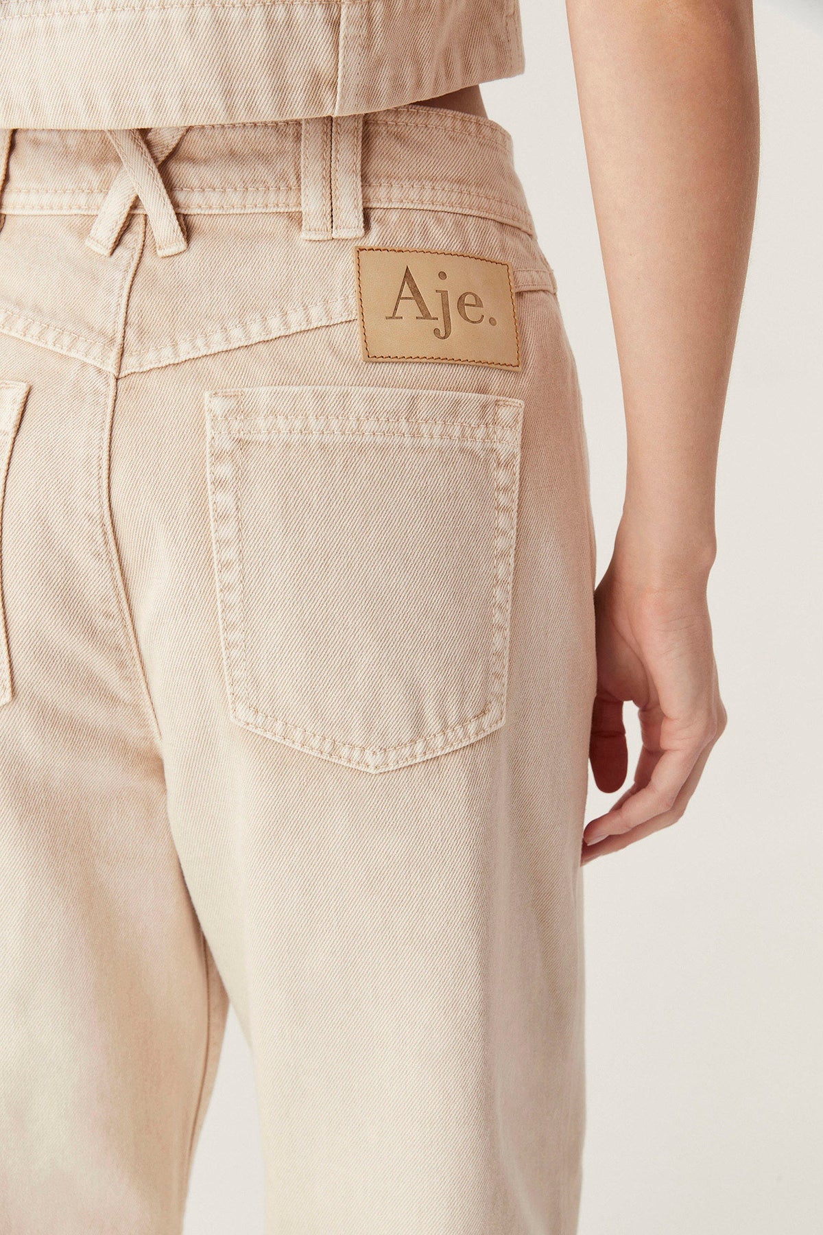 Women Effie Braided Denim Jeans | Aje